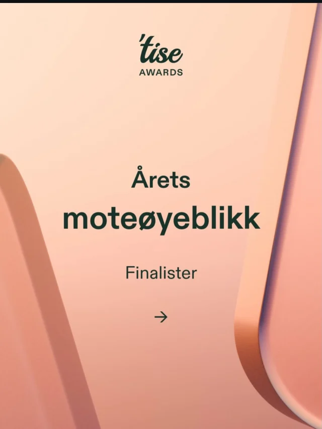 SMUKS ER NOMINERT! 🏆
——Siste dag for å stemme på din favoritt på tiseawards.com