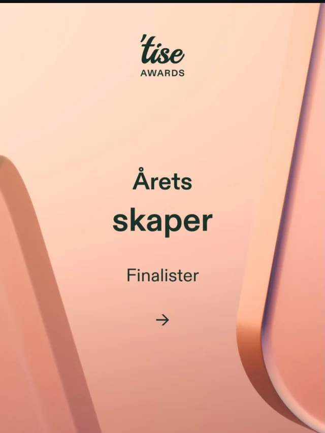 SMUKS ER NOMINERT! 🏆
——Siste dag for å stemme på din favoritt på tiseawards.com